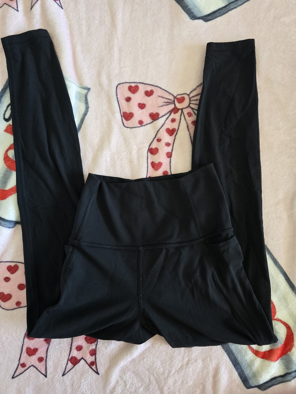 CRZ YOGA Black High-Waist Leggings